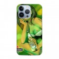 Дизайнерский силиконовый чехол для Iphone 13 Pro Heineken