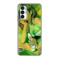 Дизайнерский пластиковый чехол для Tecno Pova 3 Heineken