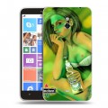 Дизайнерский пластиковый чехол для Nokia Lumia 1320 Heineken