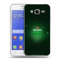 Дизайнерский силиконовый чехол для Samsung Galaxy J7 Heineken