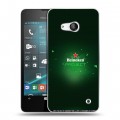 Дизайнерский пластиковый чехол для Microsoft Lumia 550 Heineken