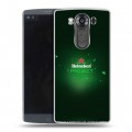 Дизайнерский пластиковый чехол для LG V10 Heineken