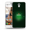 Дизайнерский силиконовый чехол для ZUK Z1 Heineken