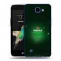 Дизайнерский пластиковый чехол для LG K4 Heineken