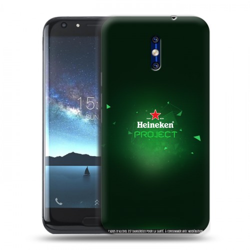 Дизайнерский силиконовый чехол для Doogee BL5000 Heineken