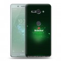 Дизайнерский пластиковый чехол для Sony Xperia XZ2 Compact Heineken