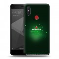 Дизайнерский силиконовый чехол для Xiaomi Mi8 SE Heineken