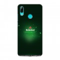 Дизайнерский пластиковый чехол для Huawei P Smart (2019) Heineken