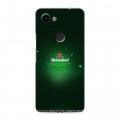 Дизайнерский пластиковый чехол для Google Pixel 3a Heineken