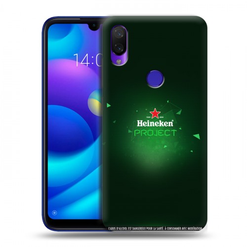 Дизайнерский пластиковый чехол для Xiaomi Mi Play Heineken