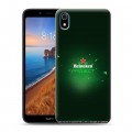 Дизайнерский силиконовый чехол для Xiaomi RedMi 7A Heineken