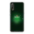 Дизайнерский силиконовый с усиленными углами чехол для Vivo V17 Neo Heineken