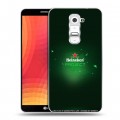 Дизайнерский пластиковый чехол для LG Optimus G2 Heineken