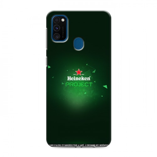 Дизайнерский силиконовый чехол для Samsung Galaxy M30s Heineken