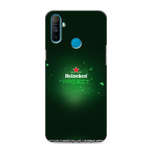 Дизайнерский силиконовый чехол для Realme C3 Heineken