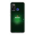 Дизайнерский силиконовый чехол для Tecno Camon 15 Heineken