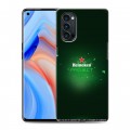 Дизайнерский пластиковый чехол для OPPO Reno4 Pro Heineken