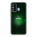 Дизайнерский силиконовый чехол для Itel A27 Heineken