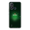 Дизайнерский силиконовый чехол для Itel A49 Heineken