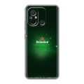 Дизайнерский пластиковый чехол для Xiaomi RedMi 12C Heineken