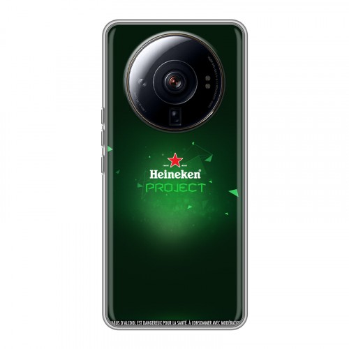 Дизайнерский силиконовый чехол для Xiaomi 12S Ultra Heineken