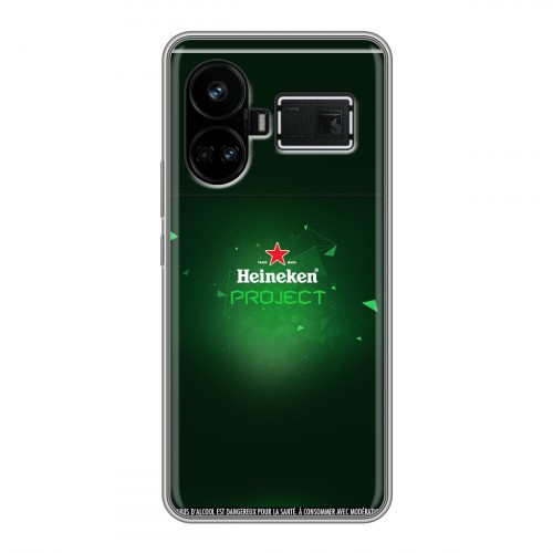 Дизайнерский силиконовый чехол для Realme GT5 Heineken