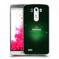 Дизайнерский пластиковый чехол для LG G3 (Dual-LTE) Heineken