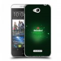 Дизайнерский пластиковый чехол для HTC Desire 616 Heineken