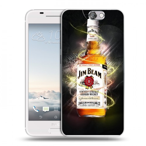 Дизайнерский пластиковый чехол для HTC One A9 Jim Beam