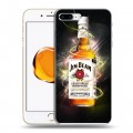 Дизайнерский пластиковый чехол для Iphone 7 Plus / 8 Plus Jim Beam