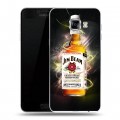 Дизайнерский пластиковый чехол для Samsung Galaxy C5 Jim Beam