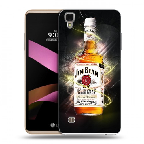 Дизайнерский пластиковый чехол для LG X Style Jim Beam