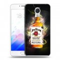 Дизайнерский пластиковый чехол для Meizu M3E Jim Beam