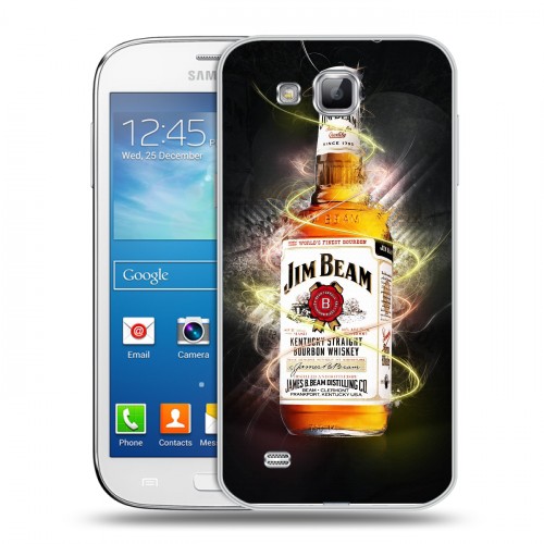 Дизайнерский пластиковый чехол для Samsung Galaxy Premier Jim Beam