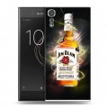 Дизайнерский пластиковый чехол для Sony Xperia XZs Jim Beam