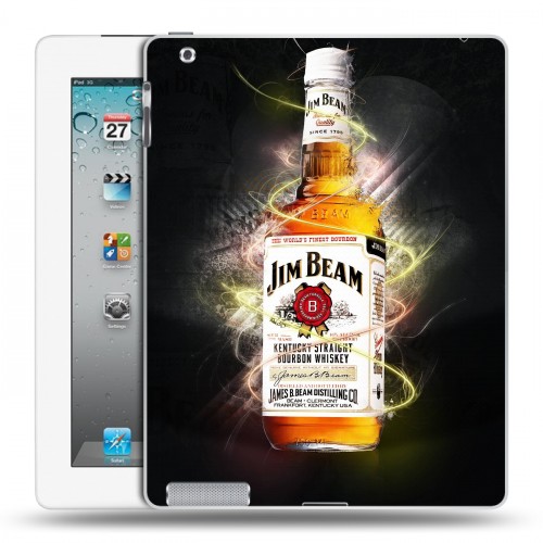 Дизайнерский пластиковый чехол для Ipad 2/3/4 Jim Beam