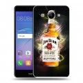 Дизайнерский пластиковый чехол для Huawei Y3 (2017) Jim Beam