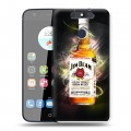 Дизайнерский силиконовый чехол для ZTE Blade V8C Jim Beam