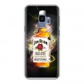 Дизайнерский пластиковый чехол для Samsung Galaxy S9 Jim Beam