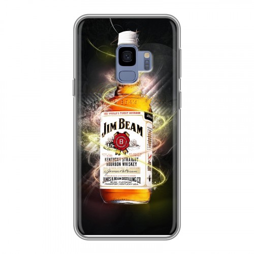 Дизайнерский пластиковый чехол для Samsung Galaxy S9 Jim Beam