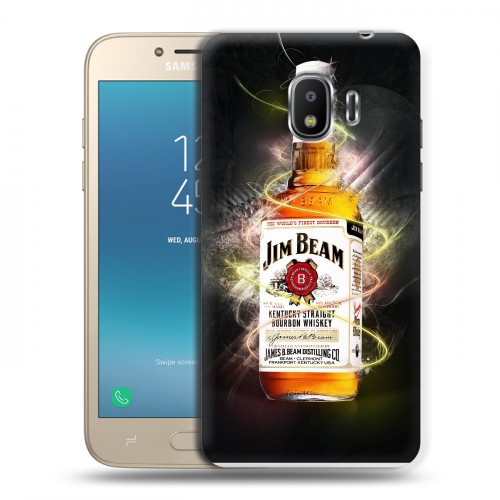 Дизайнерский пластиковый чехол для Samsung Galaxy J2 (2018) Jim Beam