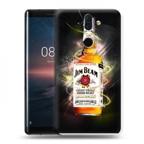 Дизайнерский пластиковый чехол для Nokia 8 Sirocco Jim Beam