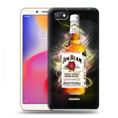 Дизайнерский пластиковый чехол для Xiaomi RedMi 6A Jim Beam