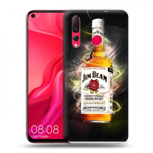 Дизайнерский пластиковый чехол для Huawei Nova 4 Jim Beam