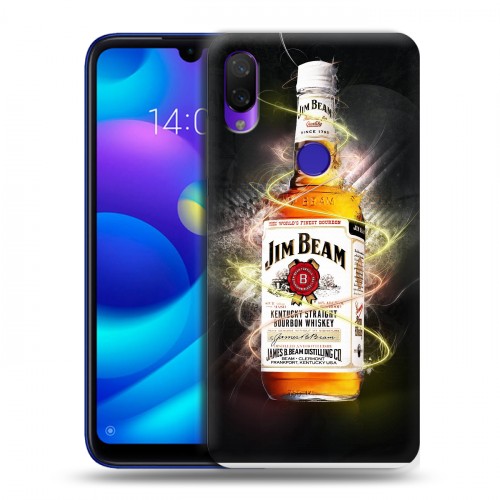 Дизайнерский пластиковый чехол для Xiaomi Mi Play Jim Beam