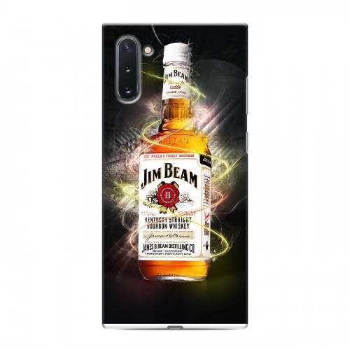 Дизайнерский пластиковый чехол для Samsung Galaxy Note 10 Jim Beam