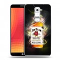 Дизайнерский пластиковый чехол для LG Optimus G2 Jim Beam