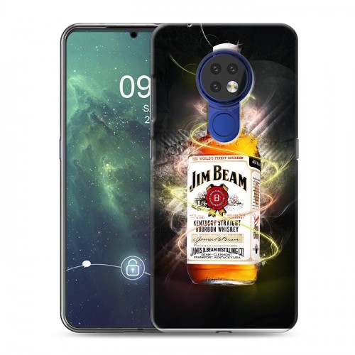 Дизайнерский силиконовый чехол для Nokia 6.2 Jim Beam