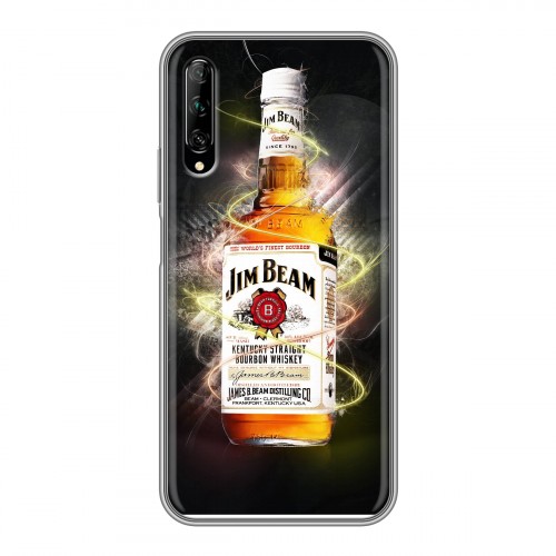 Дизайнерский пластиковый чехол для Huawei Y9s Jim Beam