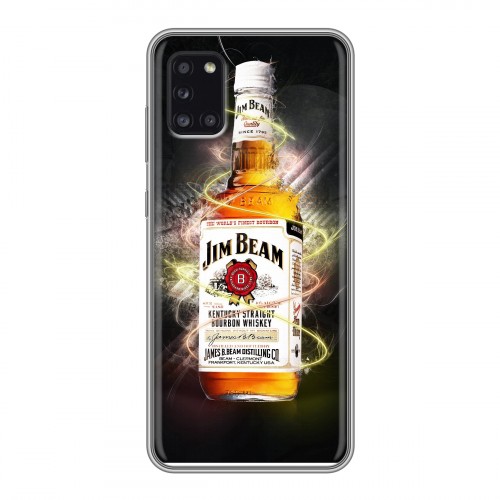 Дизайнерский силиконовый чехол для Samsung Galaxy A31 Jim Beam